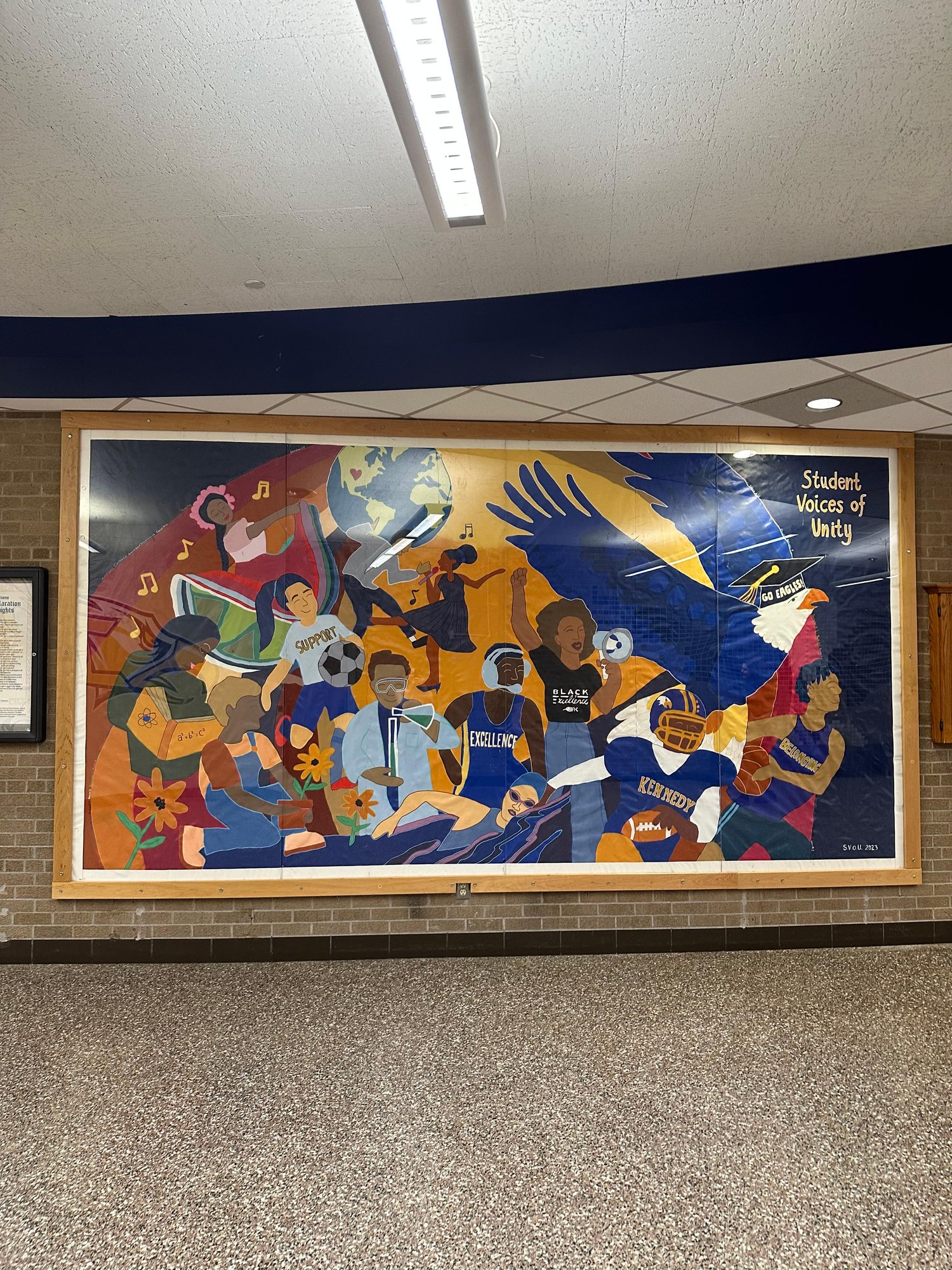 High School Group Mural